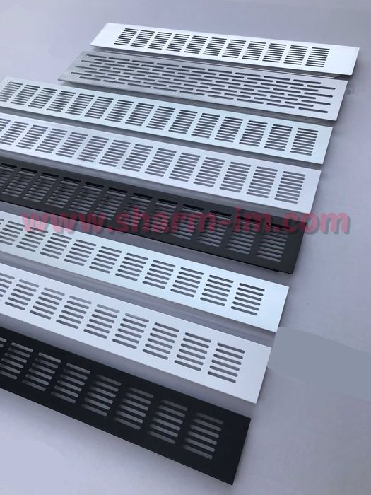 Алюминиевые вентиляционные решетки Разных размеров и цветов