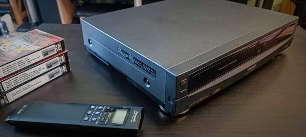 HiFi стерео відеомагнітофон Panasonic NV-F55EE Japan 6 голів! + пульт