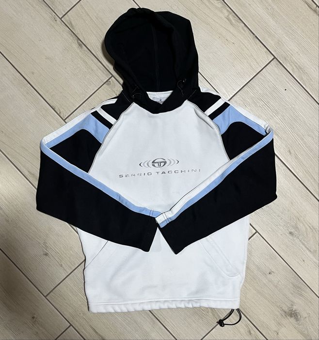 Худи-анорак Sergio Tacchini Vintage с капюшоном унисекс. Купить
