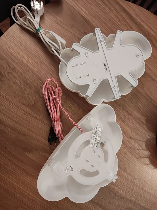 upplyst Lampa nocna Ikea dla dzieci x2