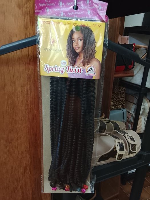 Tranças de postiço twist para crrchet