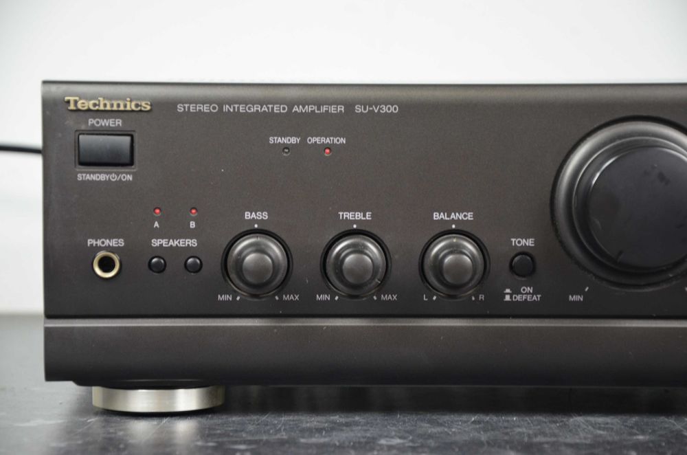 W super stanie wzmacniacz stereo TECHNICS SU-V300 Japoński New Class A
