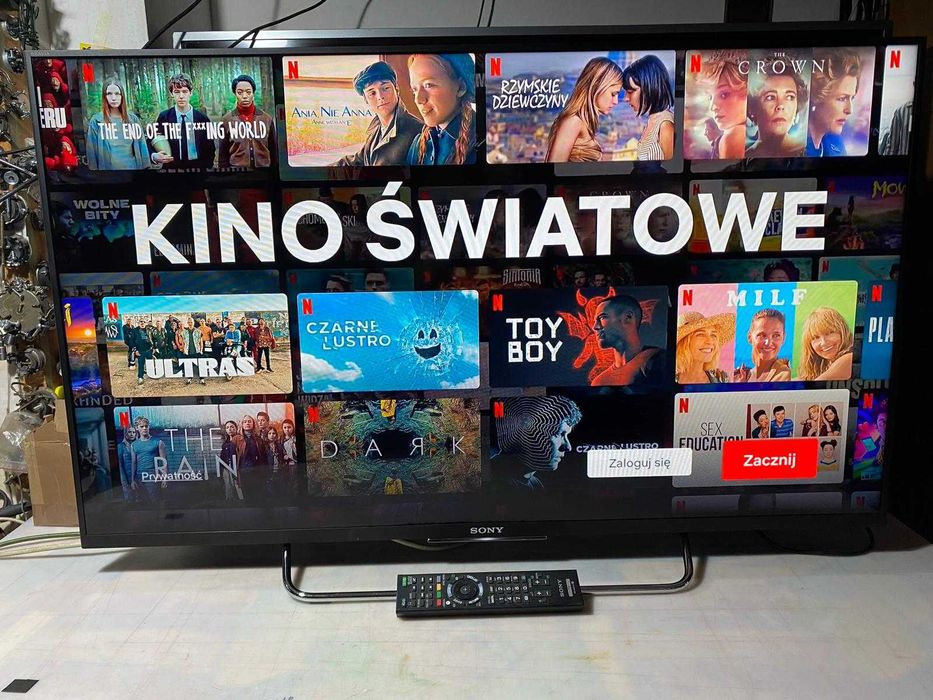 Sony LED 43 cale Full HD.  Smart TV: Android TV. Wi Fi  DVB-T2 - HYC.