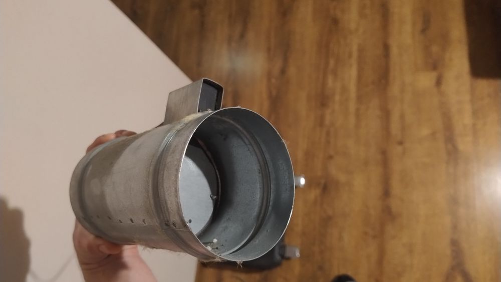 Kratki Elektro Przepustnica fi 100mm 10cm MSK