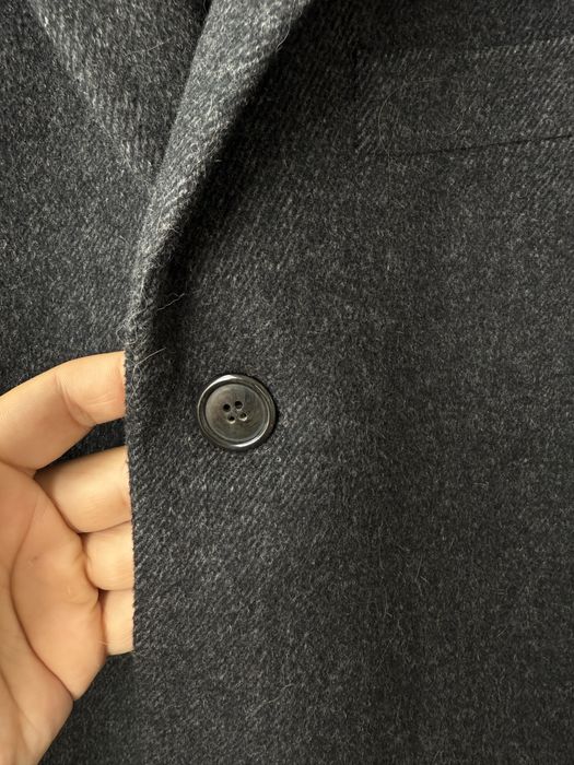 Темно серое пальто Arber