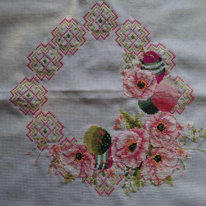 Вишитий великодній рушник. Пасхальний рушник