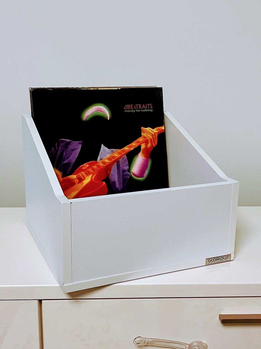 Stojak na winyl - GLORIOUS Record Box Advanced 110 - White
