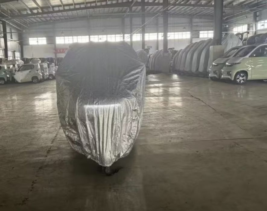 Pokrowiec folia zadaszenie przykrycie garaz micro car skuter elektrycz