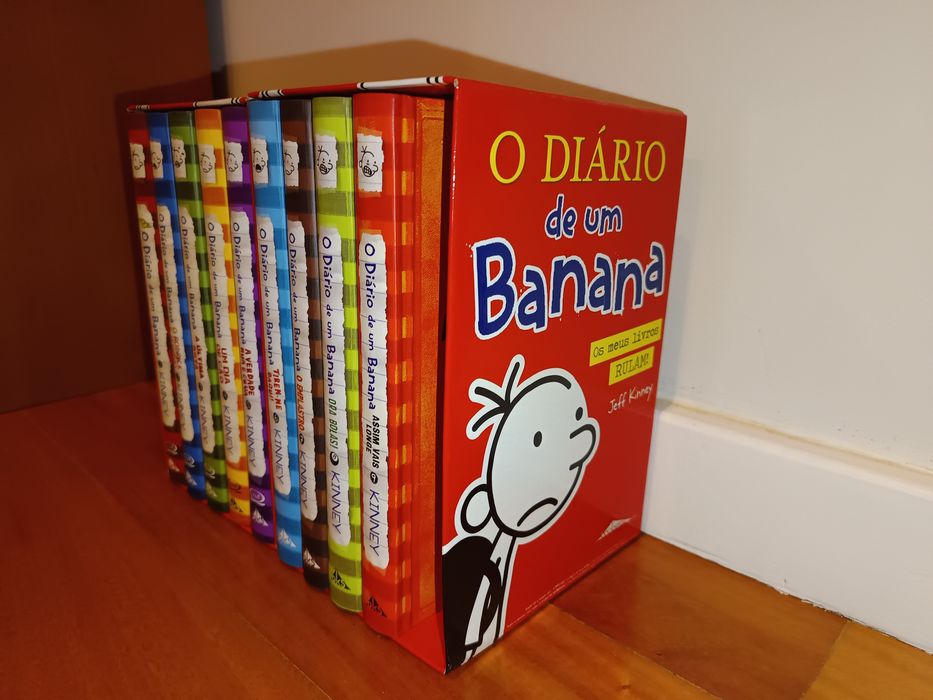 Coleção "Diário de um Banana" Livros 1-9