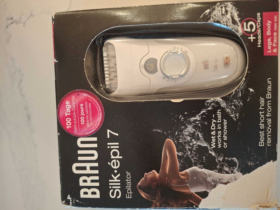 Depiladora Braun Silk epil 7 wet & dry