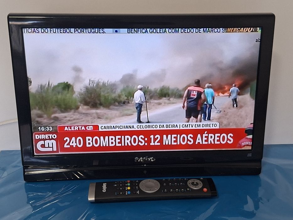 Televisão SANYO LCD TV | impecável com comando original