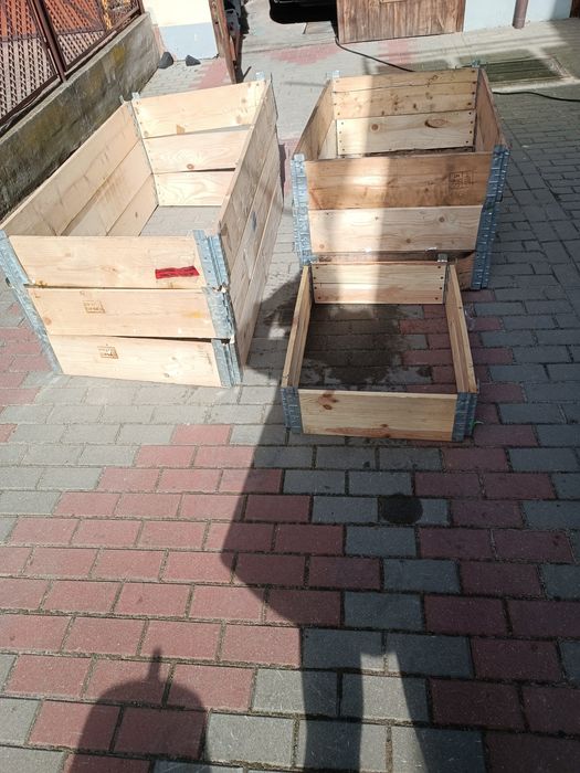 Skrzynka nadstawka rabata ogrodowa modułowa