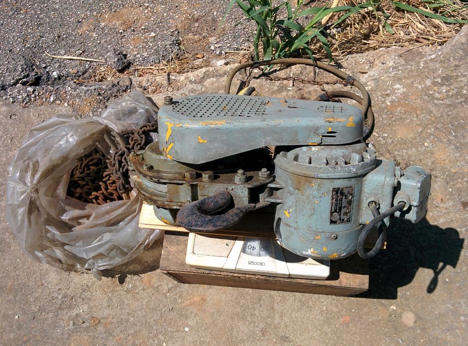 Guincho elétrico 380 volt 500 Kg