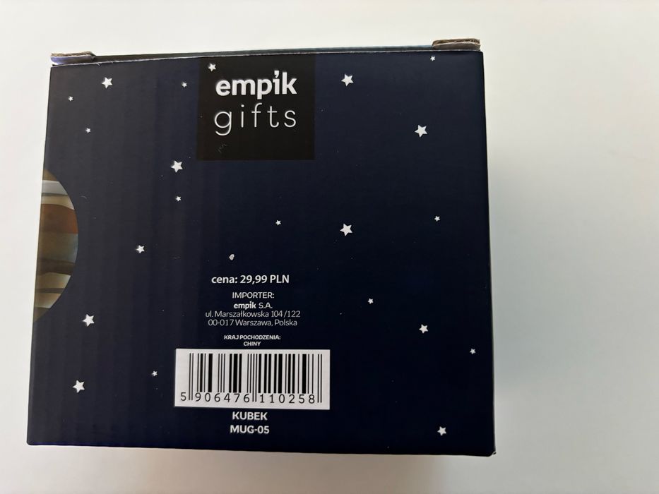 Kubek zmieniający kolor „Planety”