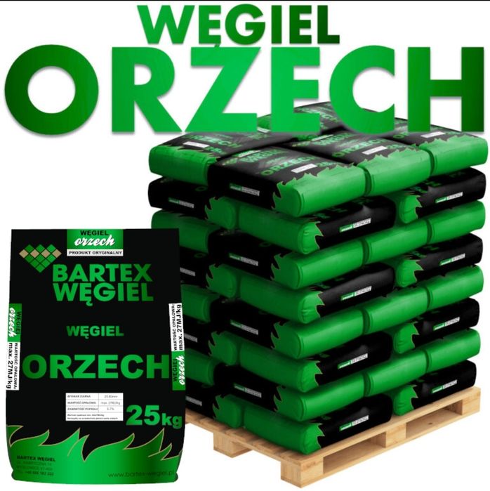 Węgiel orzech max. 27MJ Bartex