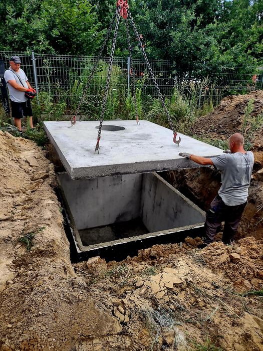 Szamba betonowe od 4m4 do 14m4 Producent Najszybszą dostawa