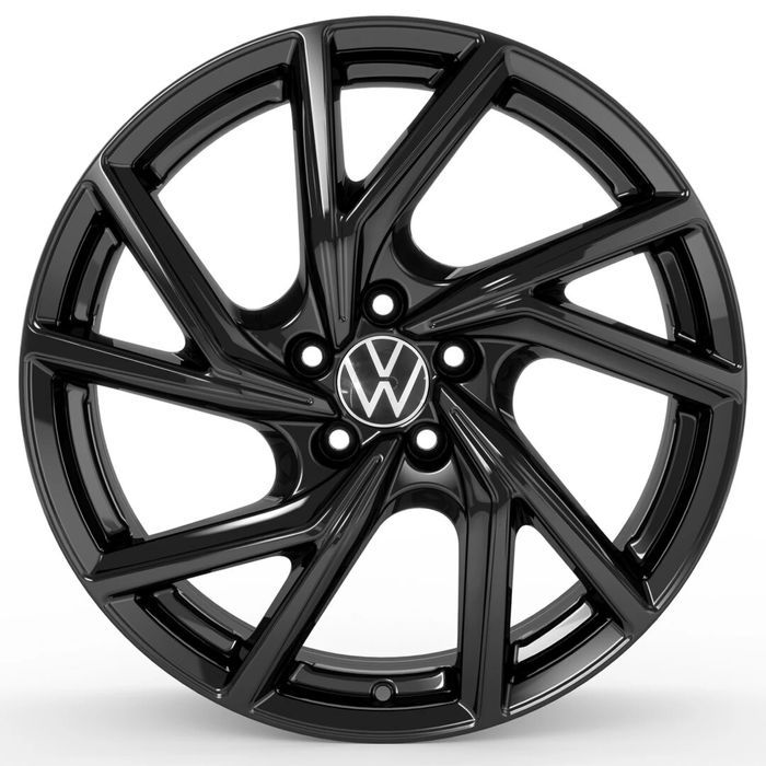 Felgi 19" do VW Tiguan ECE Golf Touran Jetta Caddy Czarny Połysk