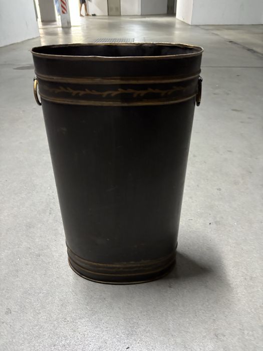 Suporte guarda-chuva em latão, pintado à mão