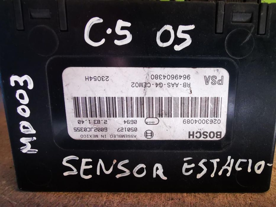 CITROEN C5 / PEUGEOT 407 MÓDULO SENSORES ESTACIONAMENTO - MD003
