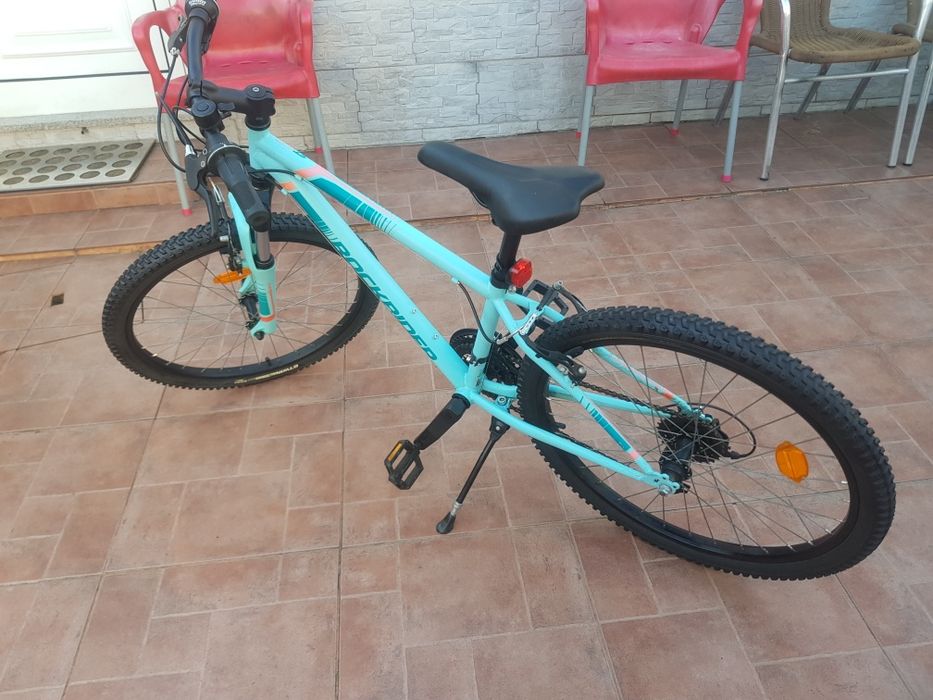 Bicicleta roda 24 rockrider impecável