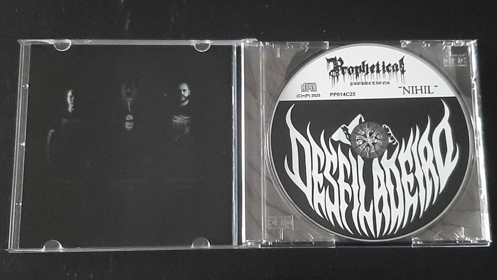 DESFILADEIRO "Nihil" CD 2025 black metal Brazylia