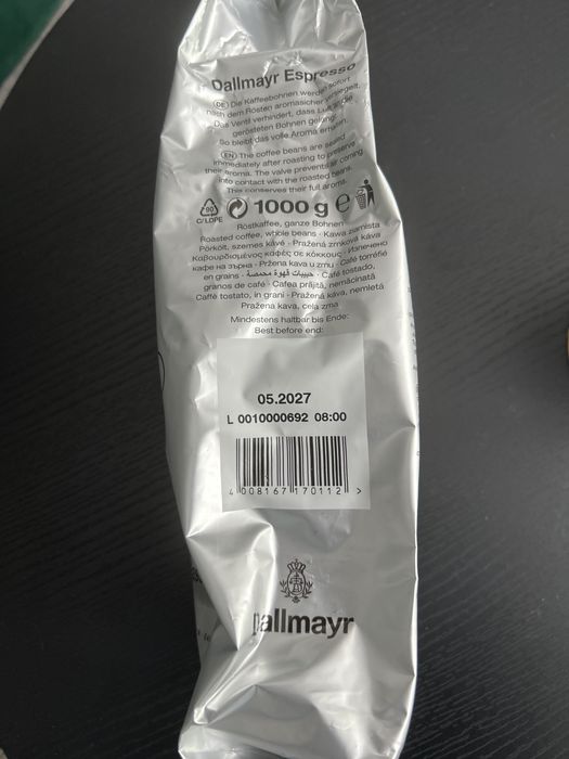 Kawa Dallmayr Espresso Classico 1kg