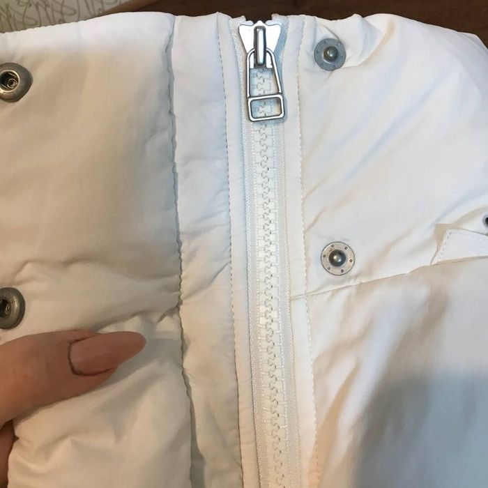 Жіноча нова Куртка Пуховик Levis Bubble Puffer Down Coat білого кольор