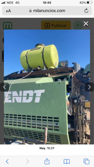 Enfardadeira Fendt 2900v