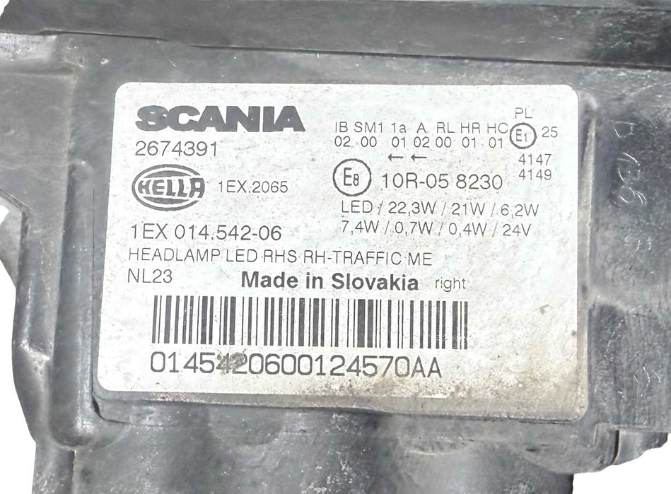 Lampa Reflektor SCANIA LED