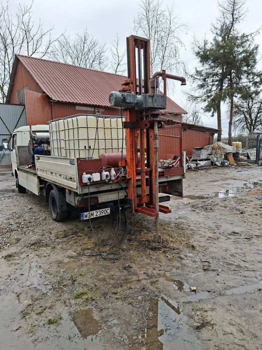 Studnie wiercone, studnie głebinowe, odwierty