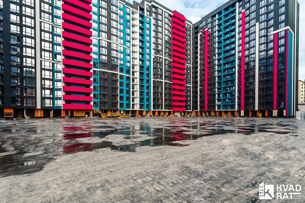 1 кім квартира 41 м2 на 6 поверсі в Sky Garden! Готова секція