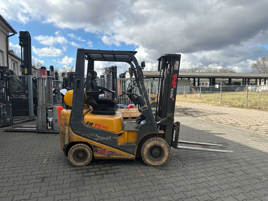 Wózek widłowy gazowy TCM FG18T9H Triplex | Gaz + benzyna