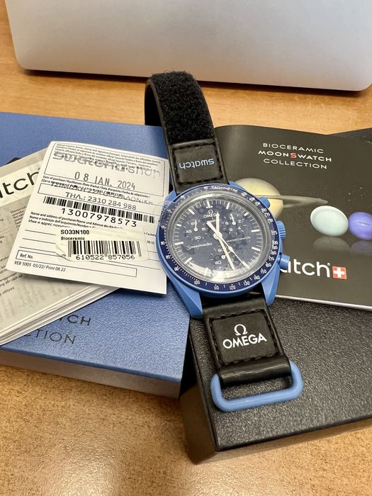 Omega Swatch Moonswatch Neptune в наличии Киев, оригинал!: 17 900