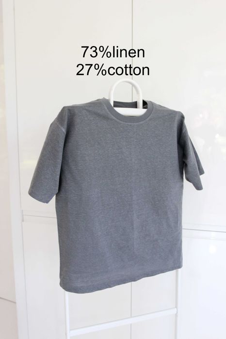 Massimo Dutti 73% len 27%bawełna nieużywana M/L