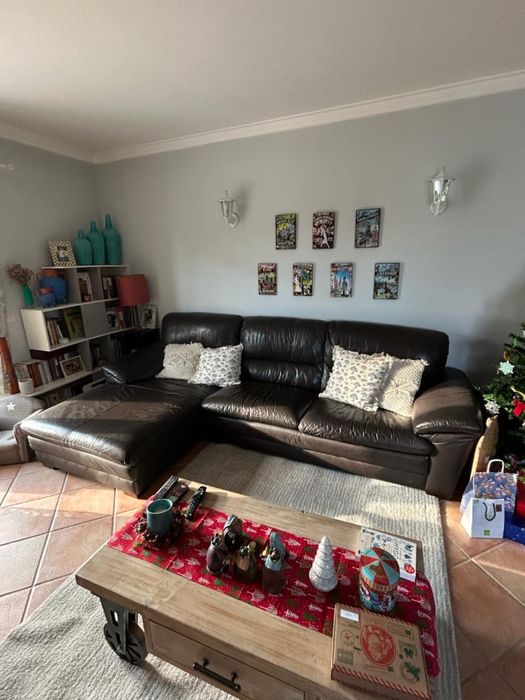 Sofá de Pele grande