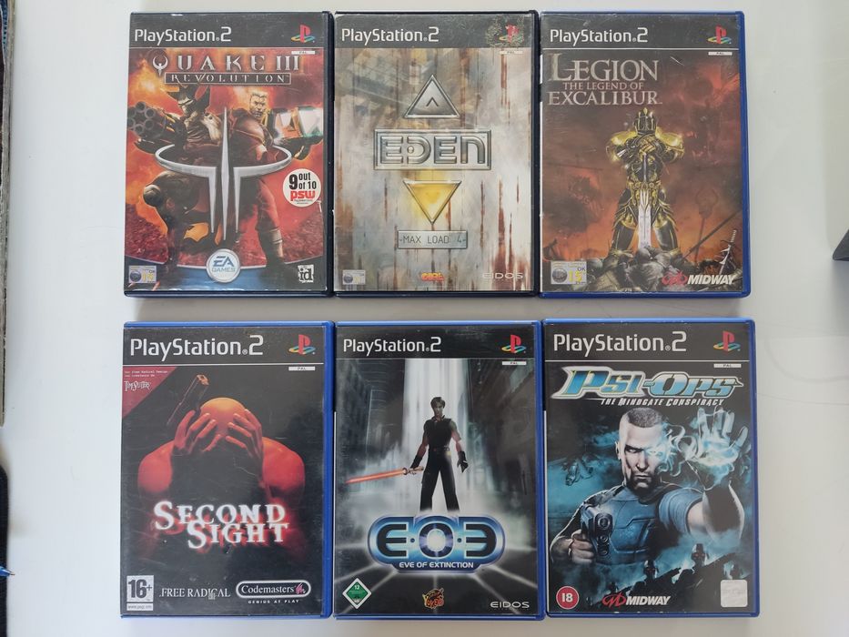 Gry Ps2 - Black,MoH,Socom,Quake,Tomb Raider,LotR