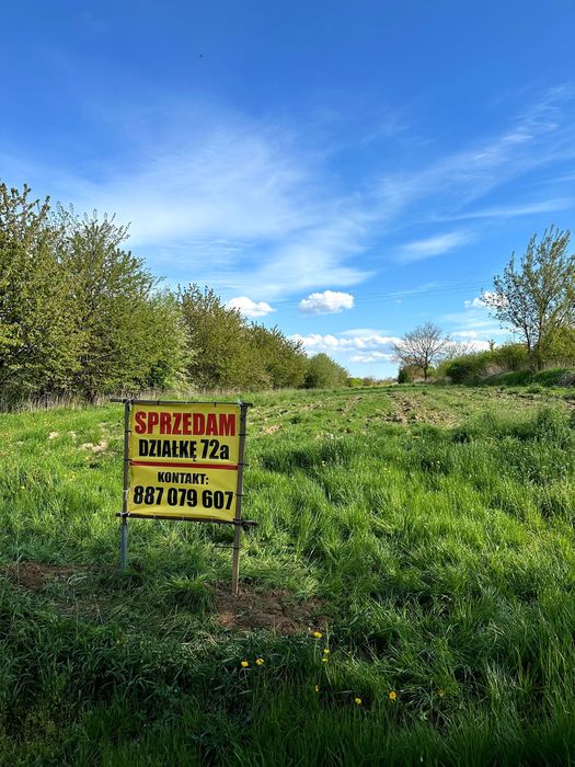 Działka do sprzedania o powierzchni 72 arów - Widok 2