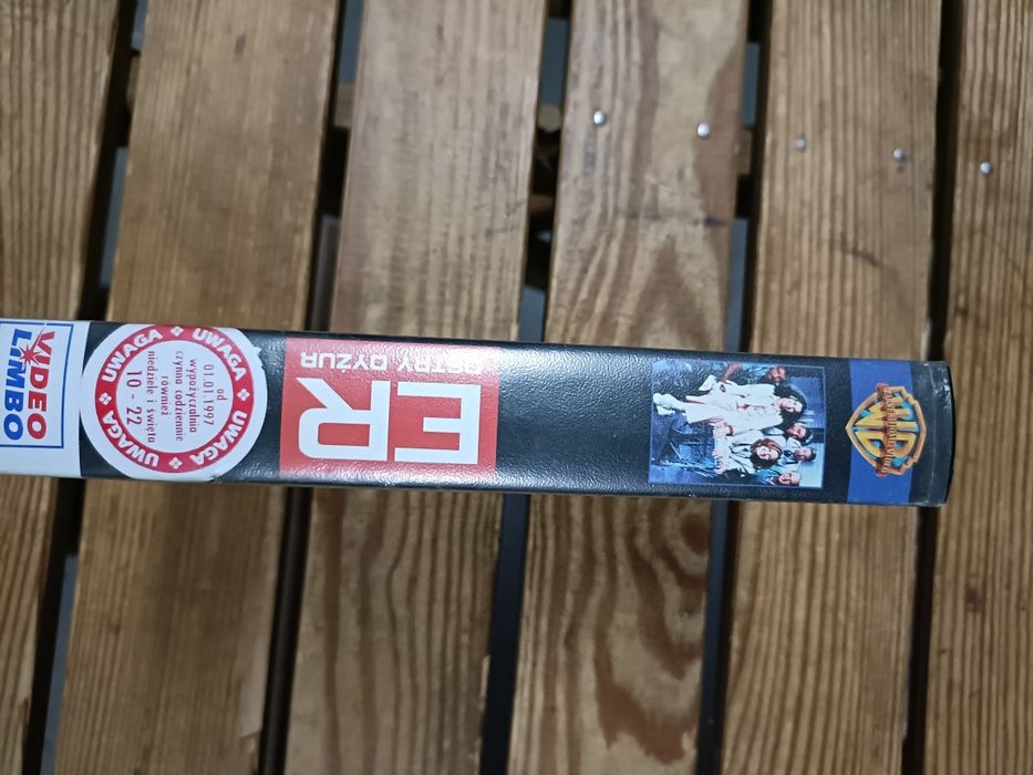 Kaseta VHS ostry dyżur
