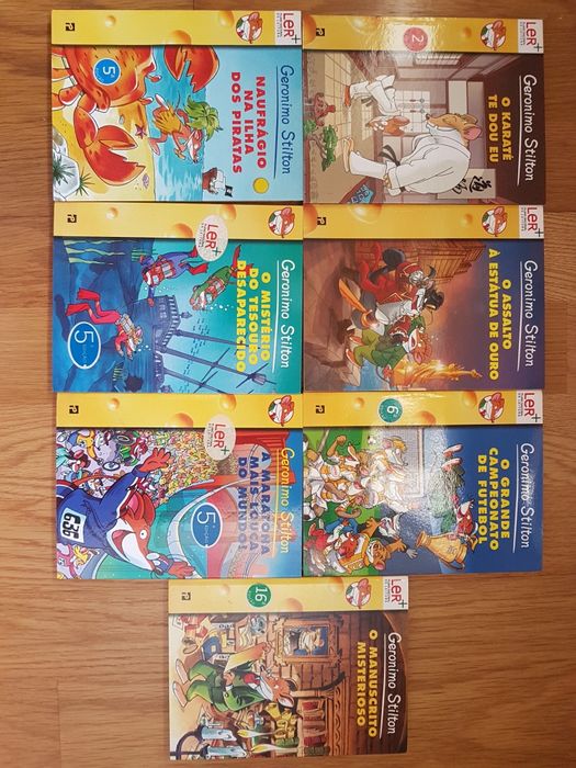 Livro juvenil Geronimo Stilton