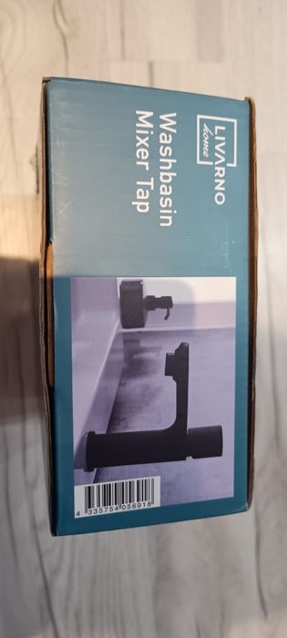 Bateria umywalkowa czarna