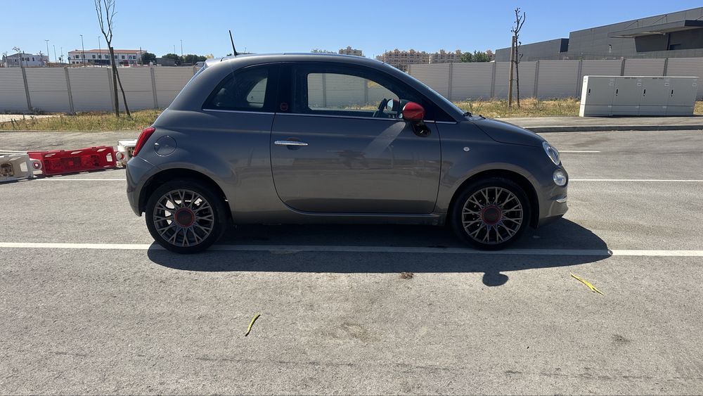Fiat 500 1.0 Hybrid Red