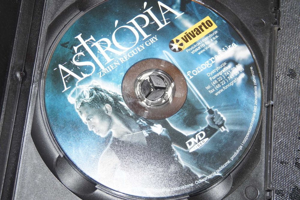 Astropia film DVD