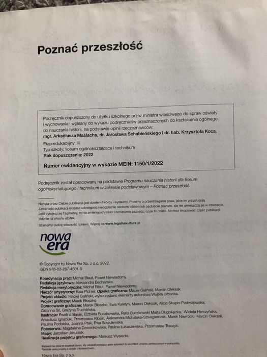 Poznac przeszłość 1
