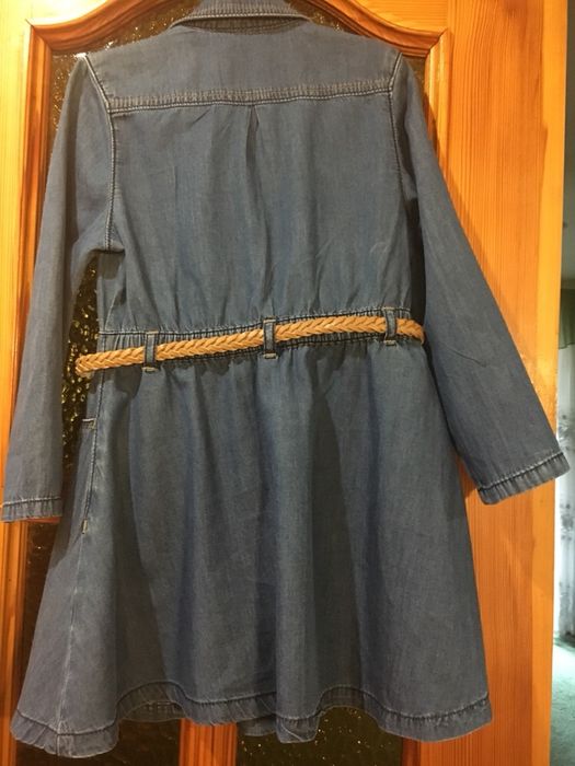 Детское джинсовое платьице