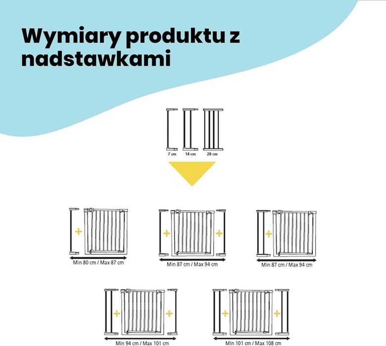 Bramka Zabezpieczająca rozporowa Safety 1st Easy Close 73-80 granat