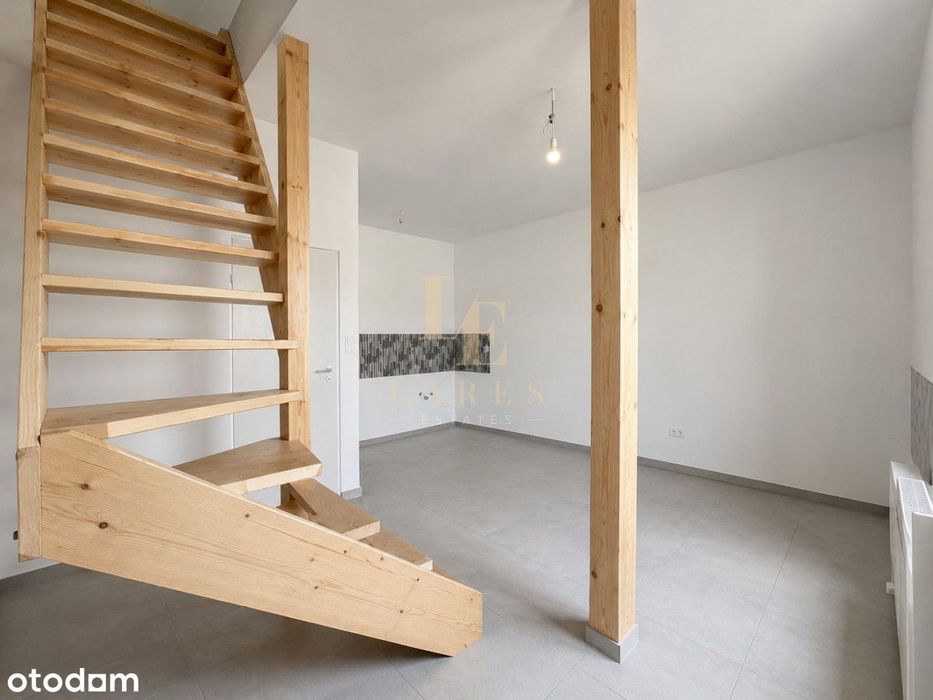 Dwupoziomowe 45,41 m² | Stan deweloperski