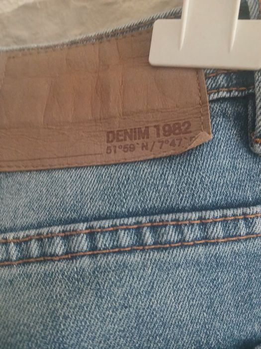 Spodnie jeansowe niebieskie 34/XL