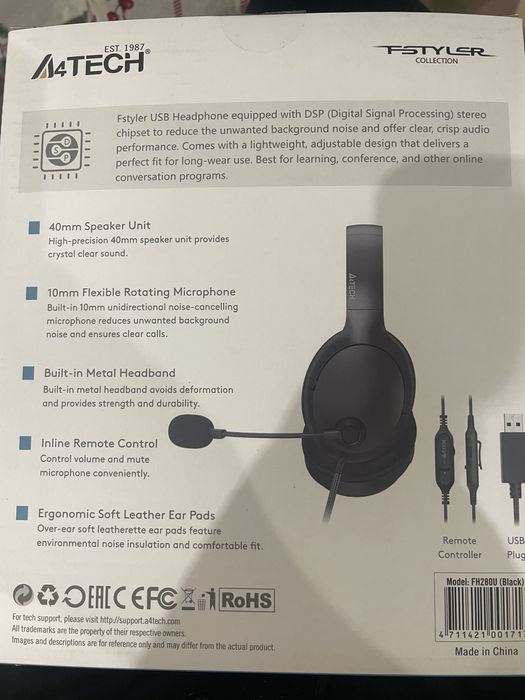 Новые Наушники A4tech FH280U