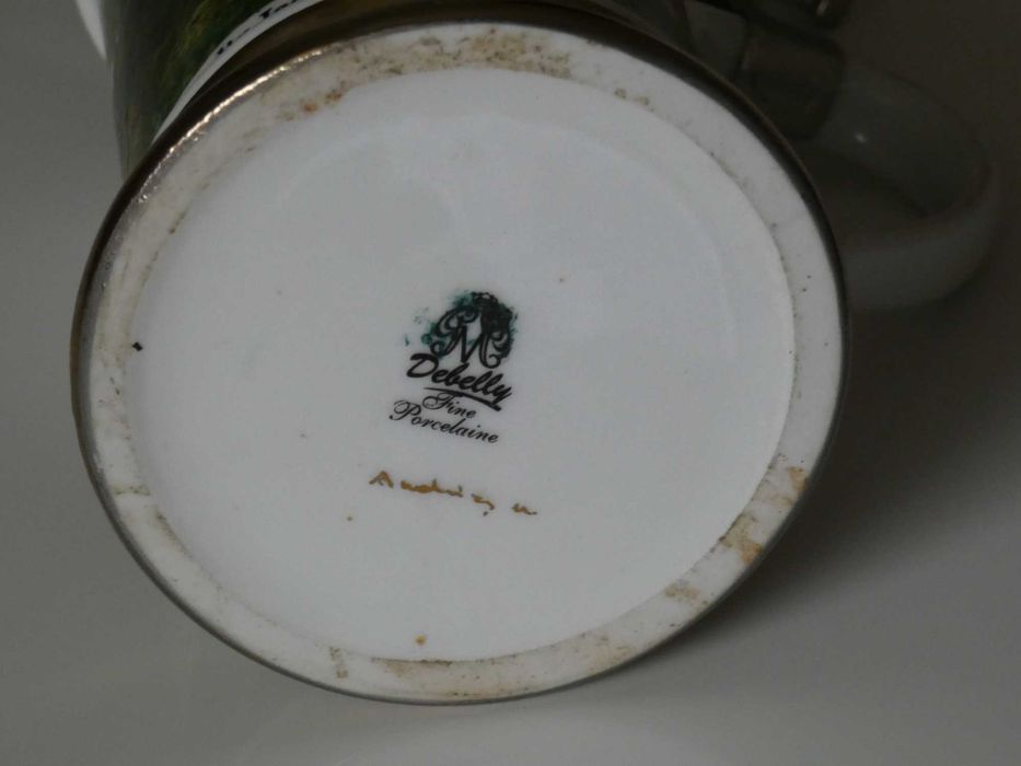 Oryginalny  Kufel do piwa  DB  Fine Porcelana Rumunia