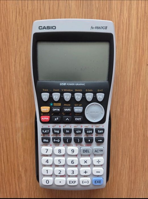 Calculadora Gráfica CASIO fx-9860GII - Ideal Secundário e Faculdade (Exames)